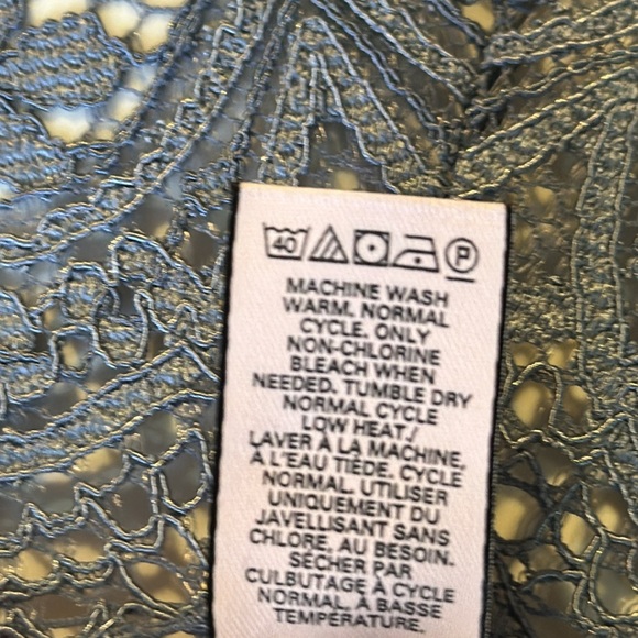 Victoria’s Secret Shortie Full Stretch Lace Pantie Ice Blue Size M/M NWT - Picture 5 of 6